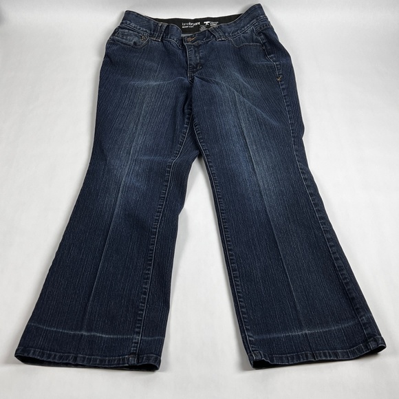 Lane Bryant Bootcut Tighter Tummy Technology Womens Jeans 14 Blue Stretch Dark - Picture 1 of 11